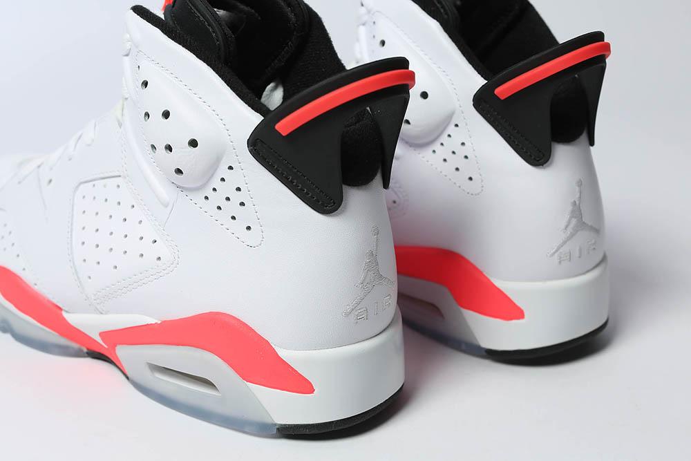 PK GOD Jordan 6 Retro Infrared White 2014 RETAIL MATERIALS READY TO SHIP